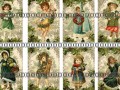 Vánoční bavlněné panely - výběr VS
