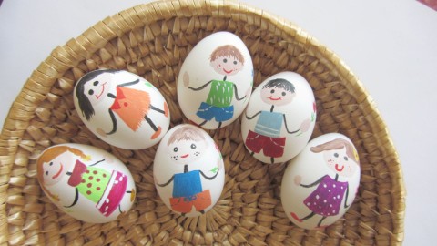 Dětské Velikonoce - zamluveno velikonoce vejce kraslice 