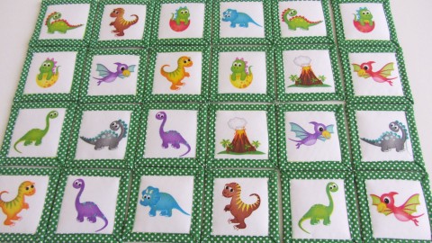 Pexeso - Dinosauři zvíře děti zábava hra pexeso dítě dětské dinosaurus zvířata látka výuka dino dinosauři pro děti kartičky hry společenská hra učení pexesa 