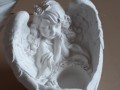 andělka v křídle -svícen