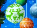 Vánoční ozdoba -  zelení sobi