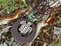 Dlouhý náhrdelník - želva