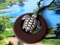 Dlouhý náhrdelník - želva