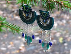 Náušnice - lesní ticho