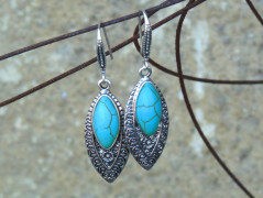 Náušnice - ostrůvky (variscit)