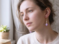 Náušnice - pod ochranou ametystu