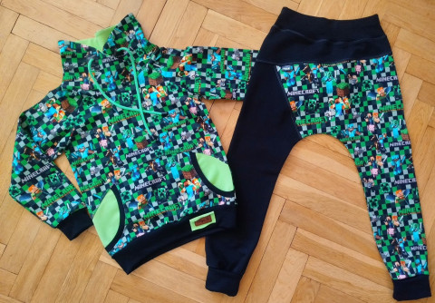 Teplákovka pro velké fandy mikina tepláky tepláková souprava 