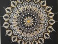 Zlatá mandala/ vánoční dárek