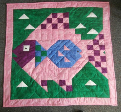 Znamení Ryb - deka patchwork deka přehoz 