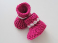 Háčkované botičky (9 cm)