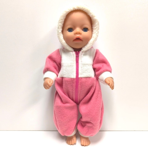 OVERAL PRO PANENKU 34 až 36 cm panenka šaty miminko souprava miminka panenky tričko šatičky overal obleček baby born 43 cm 