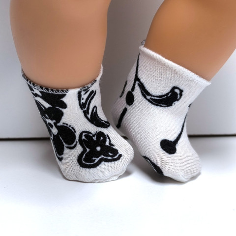 PONOŽKY PRO PANENKY 38 až 43 cm panenka šaty miminko souprava miminka panenky tričko šatičky obleček baby born 43 cm 