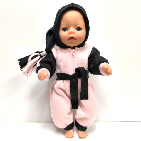 OVERAL PRO PANENKU 34 až 36 cm panenka šaty miminko souprava miminka panenky tričko šatičky overal obleček baby born 43 cm 