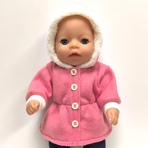 BUNDA PRO PANENKU 34 až 36 cm panenka šaty miminko souprava miminka panenky tričko šatičky obleček baby born 43 cm 