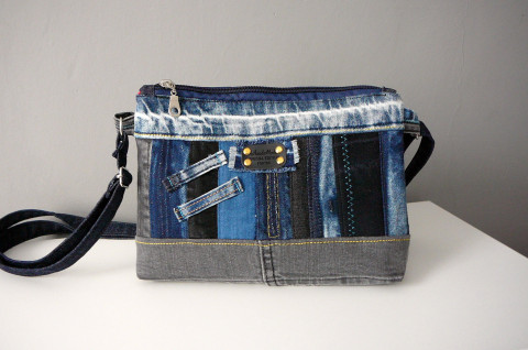 Malá džínová kabelka. kabelka riflová 