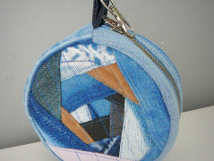 Denim taštička.