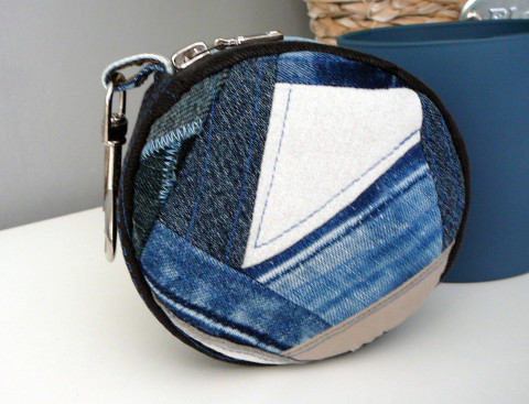 Denim taštička. kabelka riflová 