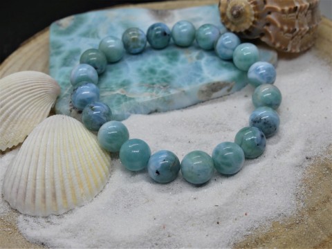 ♥Přírodní Larimarový Náramek♥ larimar 