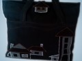 Handbag Browngrey village No140807