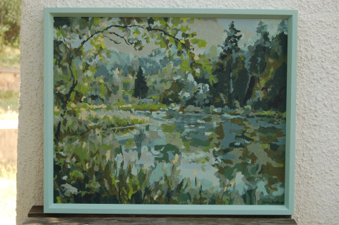Lesní jezero 