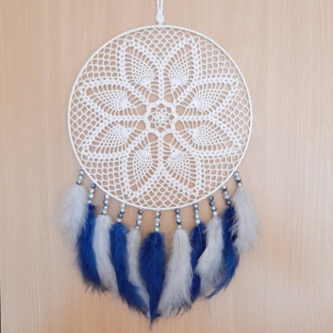 Lapač snů 25 x 45 cm závěs noc sny mandala zavěšení spánek makramé lapač snů 20 cm zlé sny 