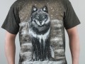 Black wolf, vel. XL