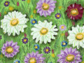 Flowering meadow, vel. L
