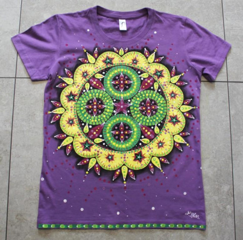 Kuličková mandala, vel. M kuličky ornament slunce kruhy kola mandala indie exotika 
