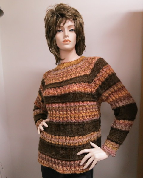 svetr mille colori pletený svetr dámský originál hřejivý 