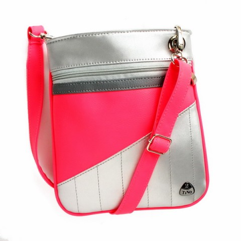 Kabelka Jenny No.11 kabelka neon šitá zip popruh crossbody 