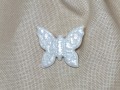 motýl_1 porcelánová brož