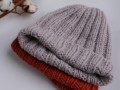 Krátká čepice beanie z alpaky