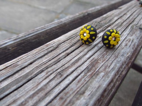 Puzetky s ornamenty IIIV. náušnice elegantní jemné puzetka ornamenty puzeta zdobené 