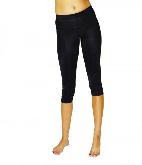 legíny, bavlnené 3/4 - různé barvy sportovní černé kalhoty legíny sport elastické jóga joga zeštíhlující hubnoucí kompresní zeštíhlovací capri pod kolena uplé 