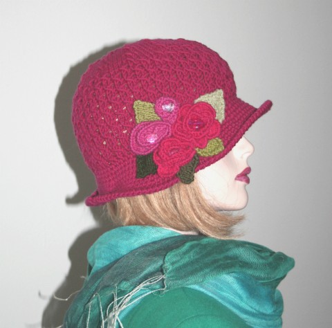 Podzimní klobouček dámský klobouk 