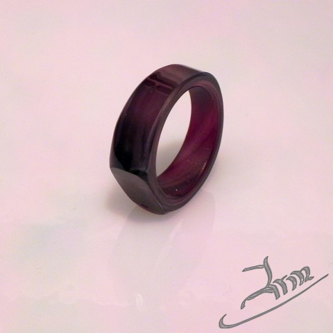 BLACK - RED DWARF prsten 