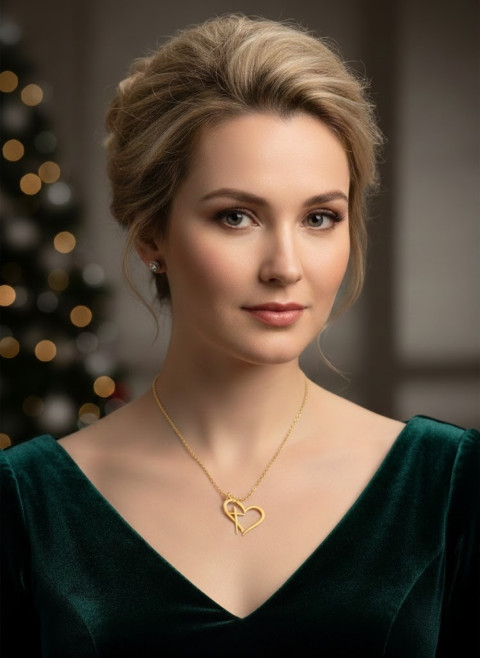 Řetízek se srdíčkem - S.Steel srdce křížek láska steel přívěsek nerez 