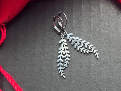 Červený náramek s andělkou-S. Steel