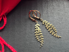 Červený náramek s andělkou-S. Steel