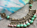 Pastelový Orient - náhrdelník
