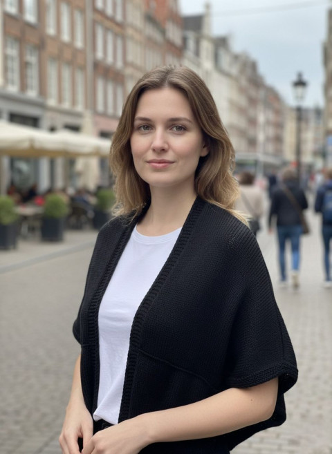 Černá pletená vesta společenská vesta bolerko na ples lurex do divadla 