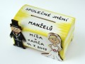 Svatební pokladnička - dožluta