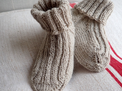 Dětské pletené ponožkx vel 20-24 děti pletené ponožky teplé vlněné 