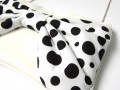 ENVELOPE - Black Dots (white)