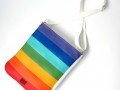 MEDIUM - Rainbow (in White)