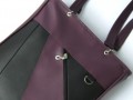 SCHOOL & OFFICE - Violet/Black maxi