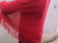 Veverka - háčkovaný šátek