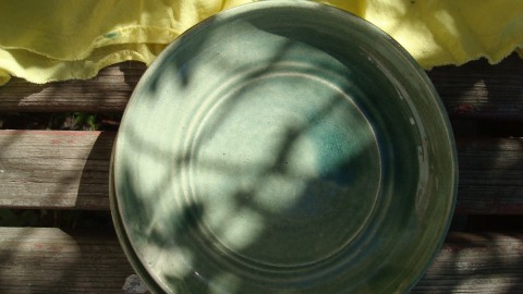 dezertní talířky talíř talířek tyrkysová zelená 