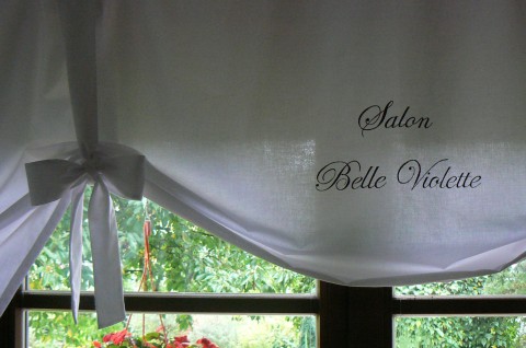 Záclonka Salon Belle Violette okno záclona záclonka 