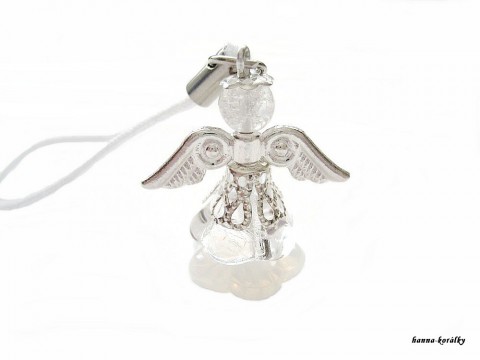 Přívěsek - andělíček pro štěstí 25. přívěsek anděl andílek křídla andělíček andělé andílci andělíčci na mobil andělské na klíče na peněženku 